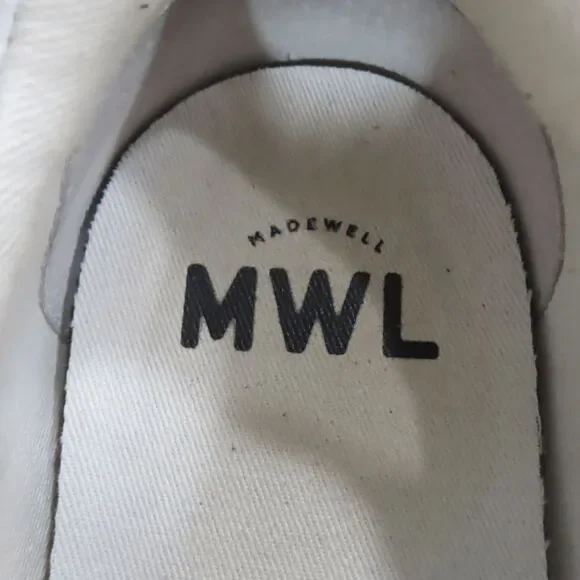 Madewell Court Spotted Genuine Calf Hair Sneaker in Sand Beige 7M - Picture 2 of 7